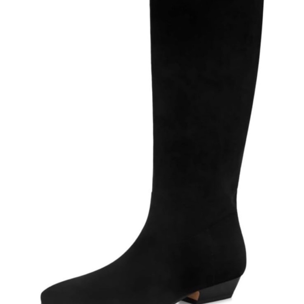 Elegant Black Knee-High Women's Boots